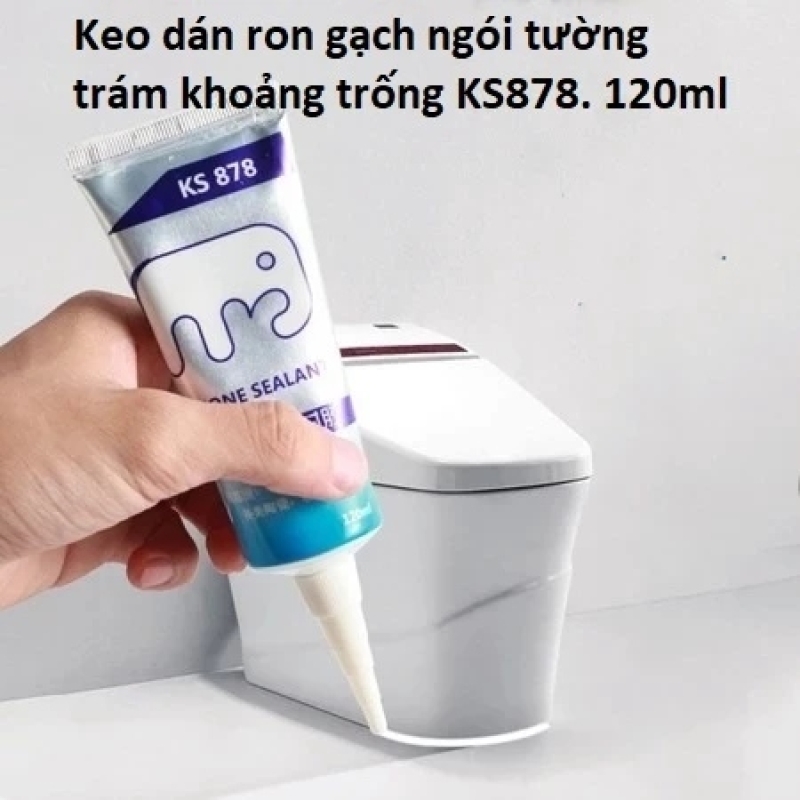 Keo Dán Ron Gạch Ngói Tường Trám Khoảng Trống KS878. 120ml