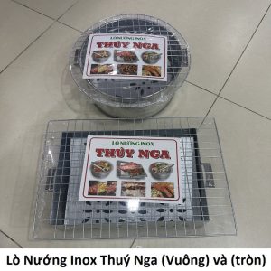 Lò Nướng Inox Thuý Nga (Vuông) và (tròn)