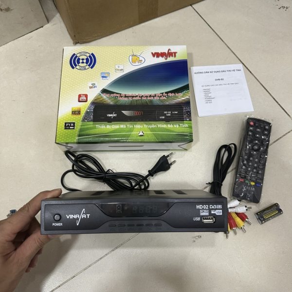 Đầu Truyền Hình Vệ Tinh Vinasat HD-02