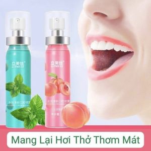 Chai xịt thơm miệng Hoa Quả Thơm miệng sạch sẽ 20ml