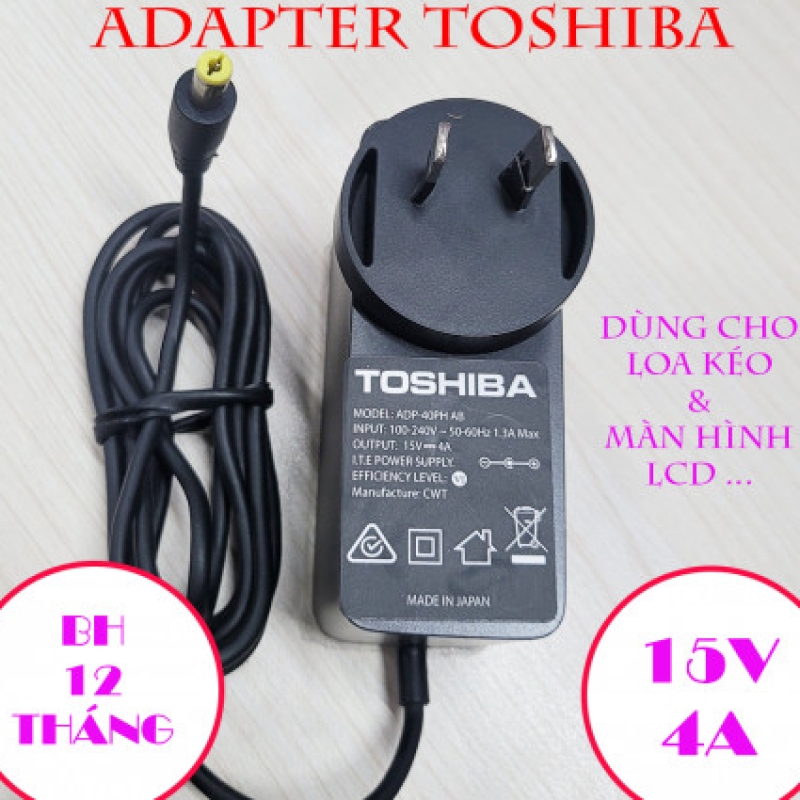 Cục Nguồn Loa Kéo Toshiba 15V-4A