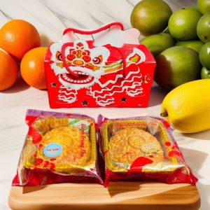 Hộp Bánh Trung Thu 2 Cái (hình Lân)