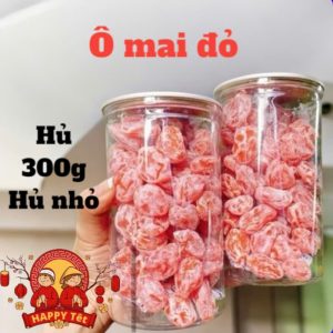 ô Mai đào Hồng Phấn Xí Muội. Hủ 300g