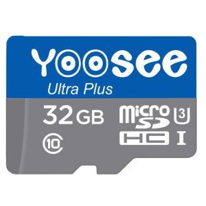 Thẻ nhớ Yoosee 32GB/ 64GB/ 128GB (xanh, đỏ) giao ngẫu nhiên và hộp đựng thẻ nhớ - 32GB