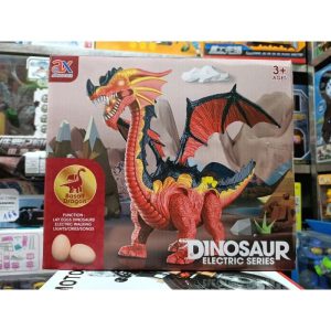Khủng long có cánh lắp pin biết đi, biết đẻ trứng, có nhạc đèn phát sáng TL898A///DL