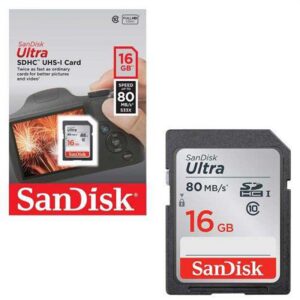 Thẻ Nhớ Máy Ảnh SD Sandisk Utral (hàng Cty) 100MB -16GB/ 32GB/ 64GB/ 128GB và Đầu Đọc Thẻ 2in1 TF/SD cổng USB/Type C Hoco HB45 (Loại 2.0) - 16GB