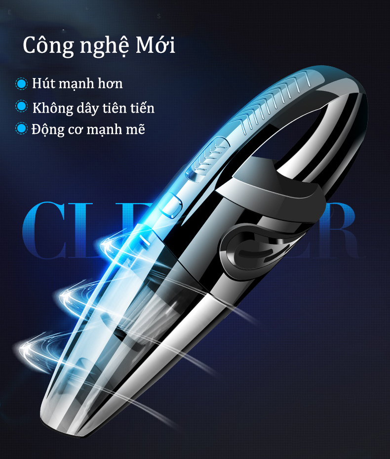 Máy hút bụi cầm tay không dây FH-558(vt)