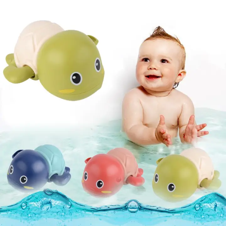 Rùa con bơi lội dưới nước vặn cót thông minh trong nhà khi tắm cho ...