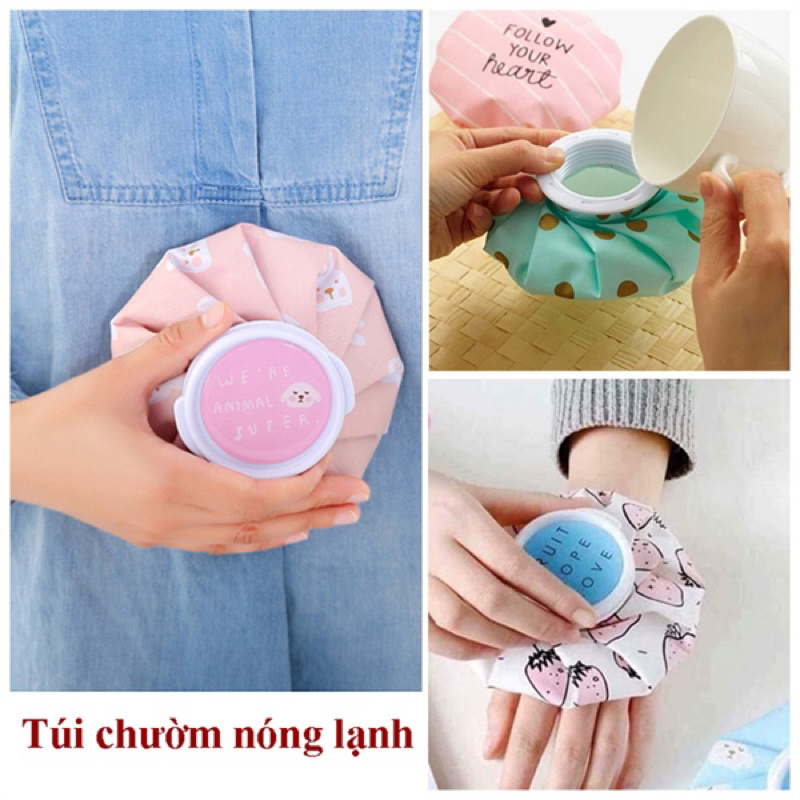 Túi Chườm Nóng Lạnh Loại Tốt Nắp Tròn