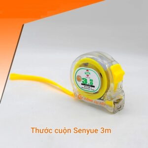 Thước Đo Kéo (Trong) Bảng Lớn 10M/ 7M5/ 5M/ 3M. Màu cam/ vàng. giao màu ngẫu nhiên - 3M