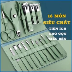 Bộ bấm làm móng tay chân 16 món. KN