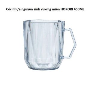 Cốc nhựa nguyên sinh vương miện Hokori 6389. 450ml???DL