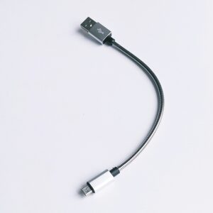 Cáp Sạc Ngắn 20cm Dây Dù (loại Rẻ) iphone lightning/ Type-c/ Micro - Cổng Micro. G.itx20