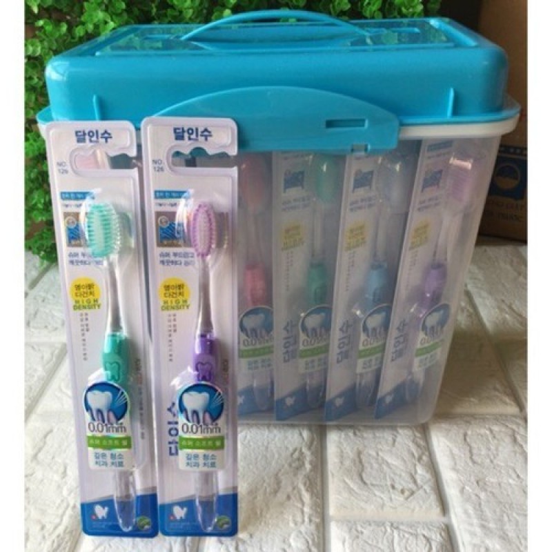 Hộp 45 bàn chải đánh răng 126 Hàn Quốc