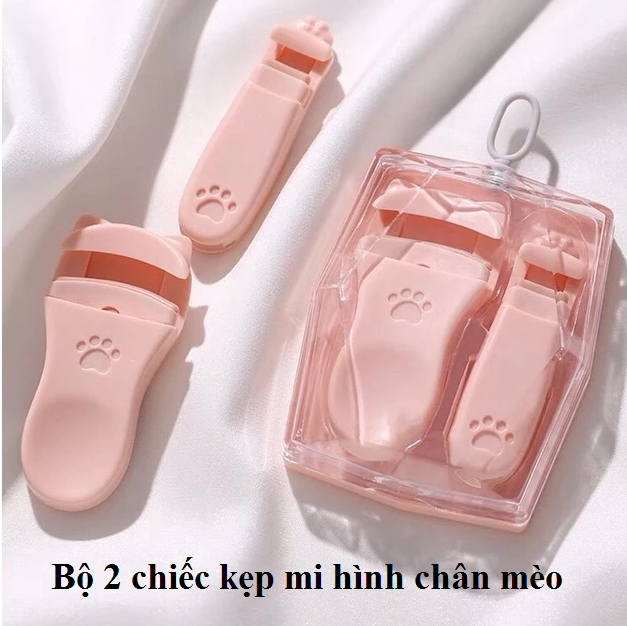Bộ 2 Chiếc Kẹp Mi Hình Chân Mèo Bộ 2 Chiếc Kẹp Mi Hình Chân Mèo