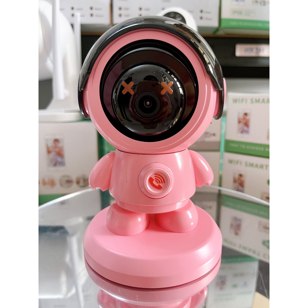 Camera Wifi A5DCL kiểu dáng Robot phi hành gia APP CAM365