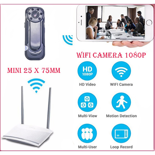 Camera Mini Wifi BK-01 siêu nhỏ không dây, hồng ngoại quay ban đêm - Trần long shop