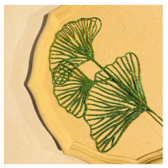 Nhánh quạt trang trí tết kím tuyến