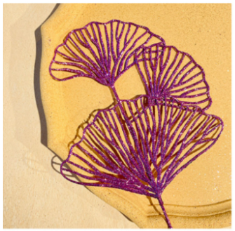 Nhánh quạt trang trí tết kím tuyến