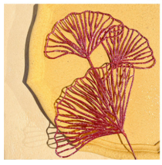 Nhánh quạt trang trí tết kím tuyến