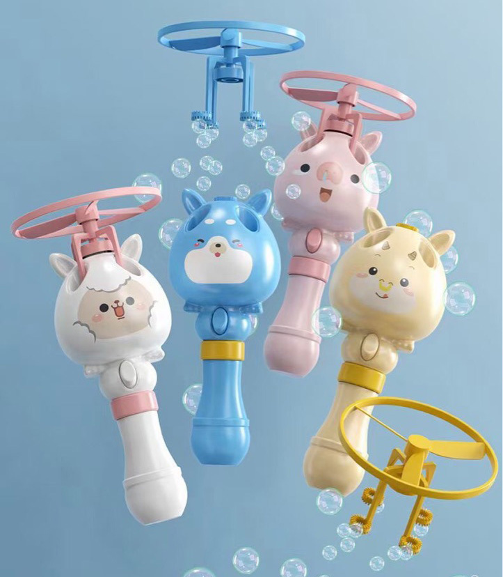 Chong Chóng Bong Bóng Xà Phòng Cầm Tay