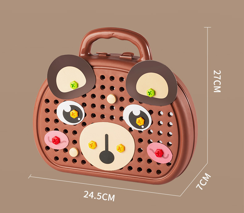 Hộp Dụng Cụ Máy Khoan Điện Cho Bé