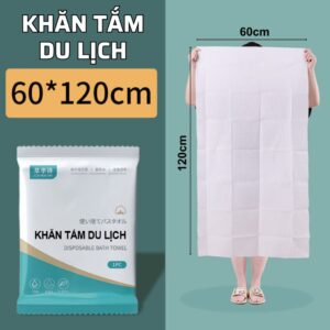 Khăn Tắm Du Lịch Sợi Vải Cellulose Nội Địa Trung Cao Cấp 70*140cm/ 60*120cm/ 50*100cm/ 50*70cm...HDDT - Loại 60*120cm