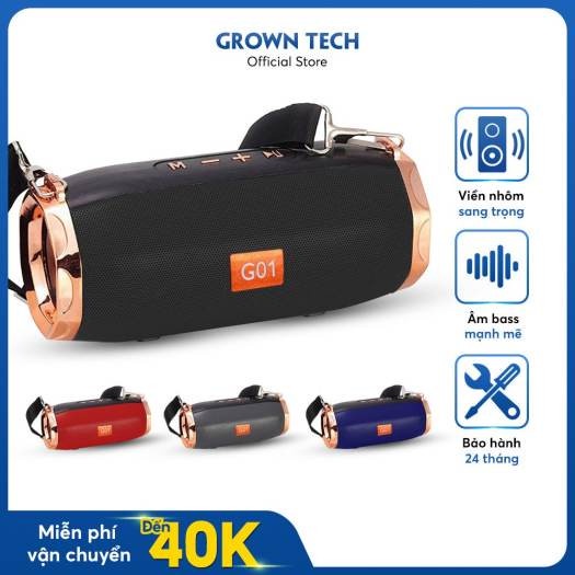 Loa bluetooth mini GrownTech KMS E61 bass mạnh hỗ trợ AUX phù hợp mọi dòng điện thoại bảo hành 24 tháng | Shopee Việt Nam