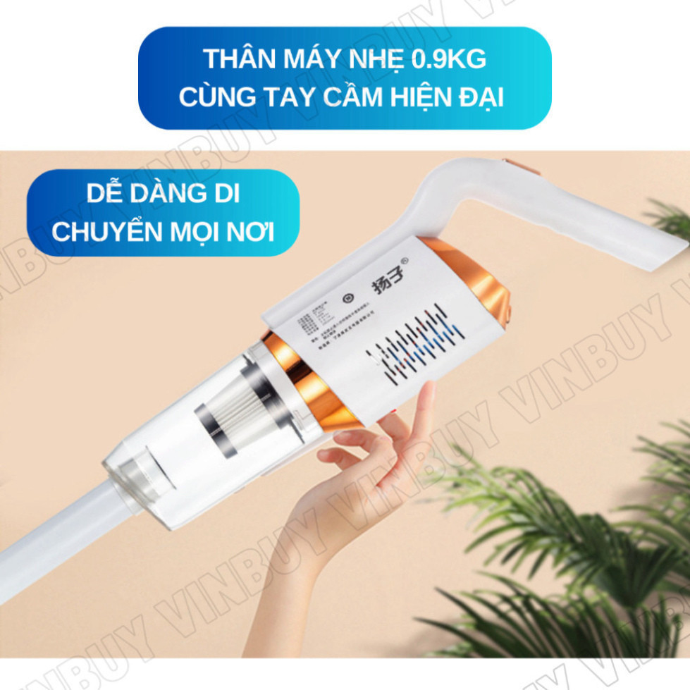 Máy Hút Bụi Vinbuy Thiết Kế Cầm Tay Không Dây HY-118