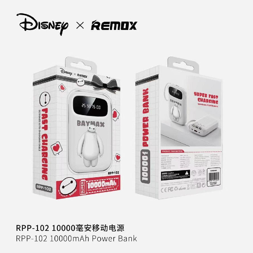 Pin Dự Phòng Hình Thú Remax RPP-102 10.000mAh (DD) Pin Dự Phòng Hình Thú Remax RPP-102 10.000mAh (DD)