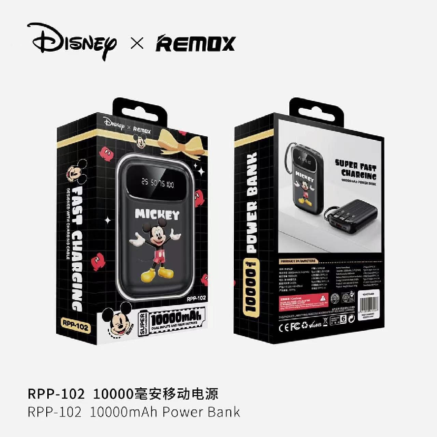 Pin Dự Phòng Hình Thú Remax RPP-102 10.000mAh (DD) Pin Dự Phòng Hình Thú Remax RPP-102 10.000mAh (DD)
