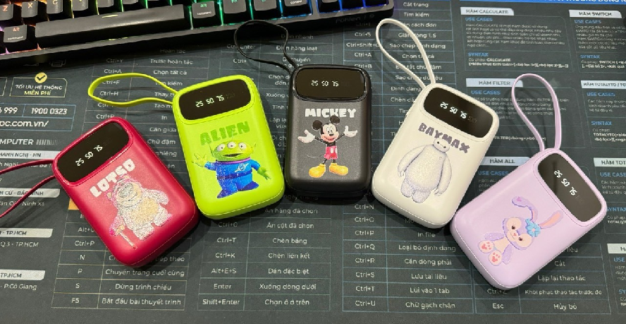 Pin Dự Phòng Hình Thú Remax RPP-102 10.000mAh (DD) Pin Dự Phòng Hình Thú Remax RPP-102 10.000mAh (DD)