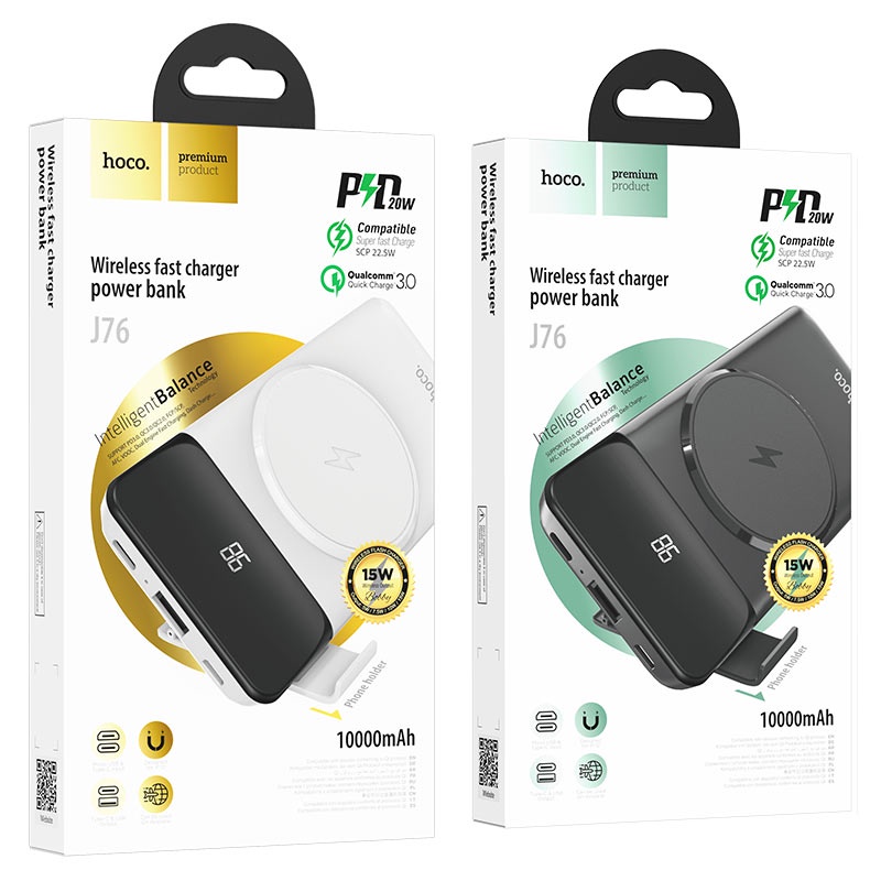 Mua Pin Dự Phòng Sạc Nhanh Ko Dây 20W Hoco J76 10.000mah Giá Rẻ Bán Sỉ Lẻ  Toàn Quốc Tháng 2 2025 | Gia Dụng Đức Duy