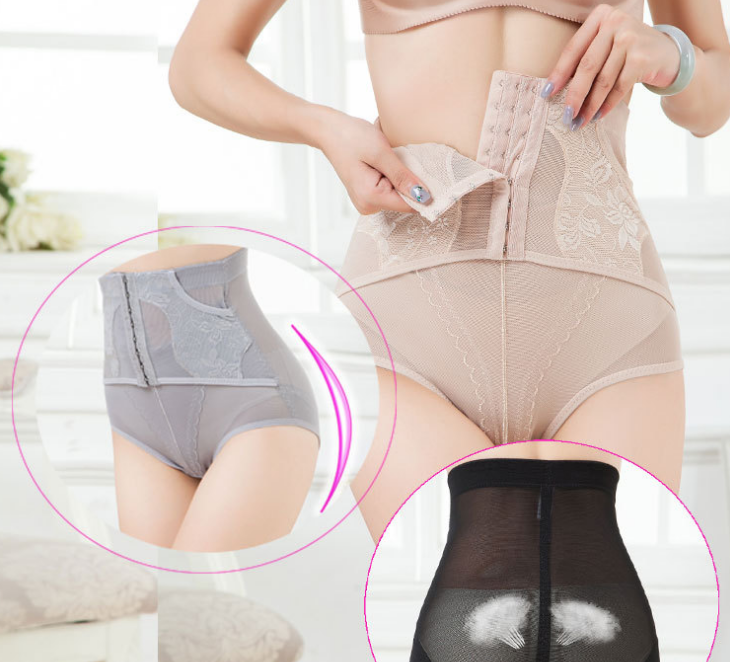 Quần gen nịt bụng lưng cao móc gài