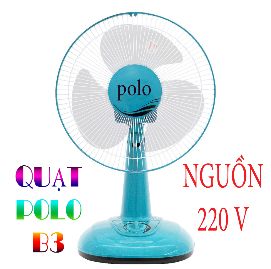 QUẠT BÀN POLO B3- NGUỒN 220V - Vi Tính Phát Đạt