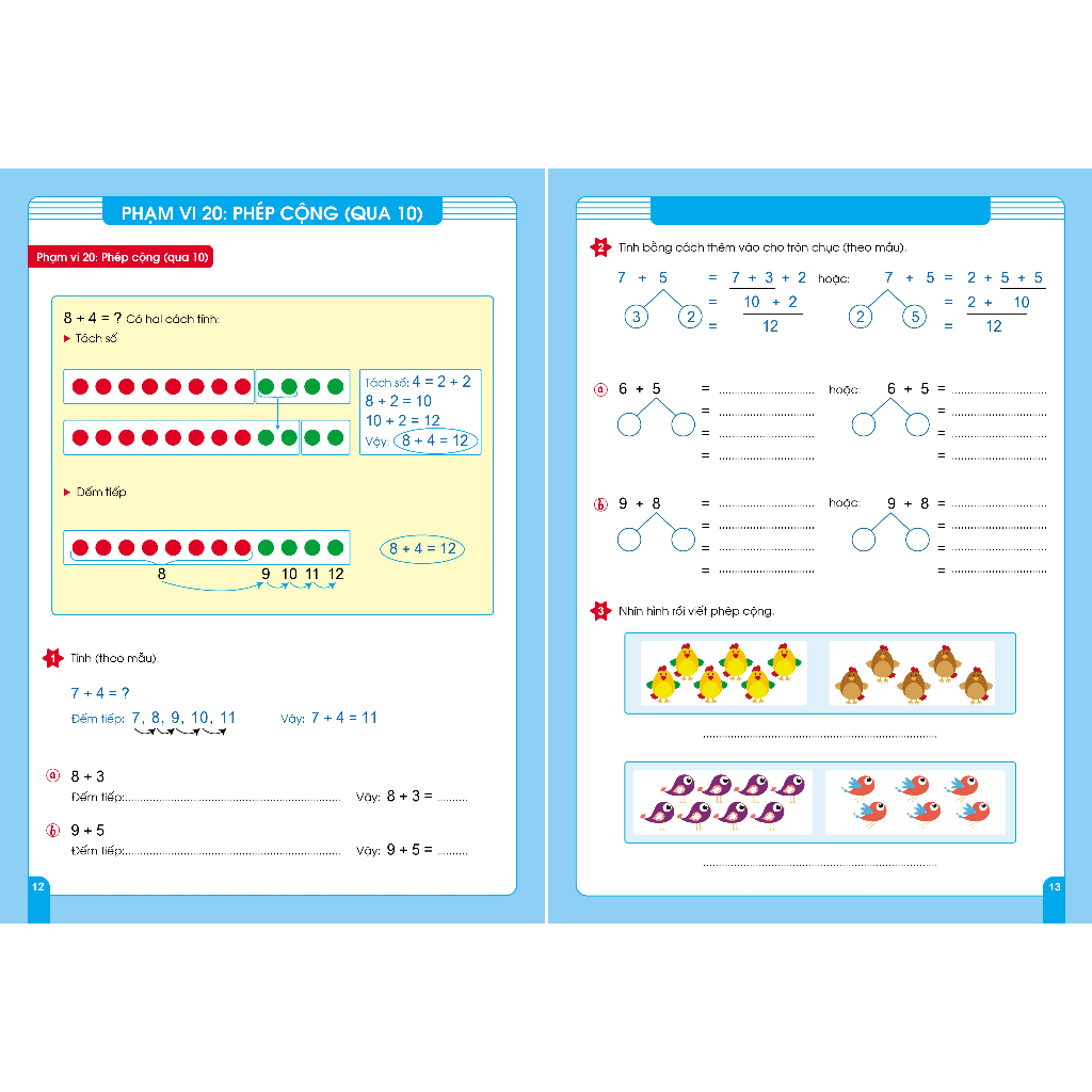 Sách Rèn Kĩ Năng Cộng Trừ Trong Phạm Vi 100 (Không Nhớ Và Có Nhớ) Dành Cho Bé Từ 6 - 7 Tuổi Sách Rèn Kĩ Năng Cộng Trừ Trong Phạm Vi 100 (Không Nhớ Và Có Nhớ) Dành Cho Bé Từ 6 - 7 Tuổi