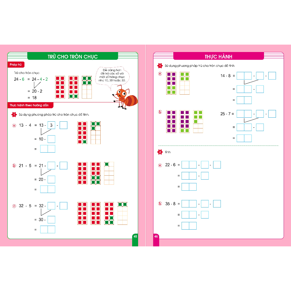 Sách Rèn Kĩ Năng Cộng Trừ Trong Phạm Vi 100 (Không Nhớ Và Có Nhớ) Dành Cho Bé Từ 6 - 7 Tuổi Sách Rèn Kĩ Năng Cộng Trừ Trong Phạm Vi 100 (Không Nhớ Và Có Nhớ) Dành Cho Bé Từ 6 - 7 Tuổi