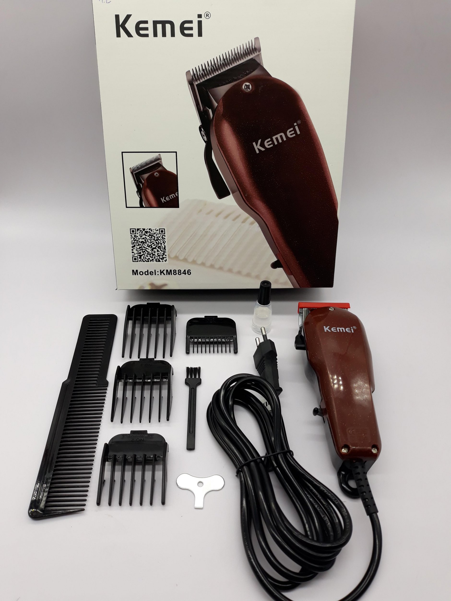 Tông đơ Cắt Tóc Nguồn điện Kemei KM-846 Tông đơ Cắt Tóc Nguồn điện Kemei KM-846