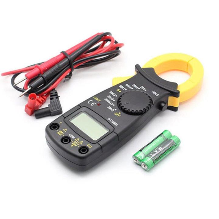 Đồng hồ đo vạn năng Ampe Kìm cầm tay DT3266L kèm pin | Lazada.vn