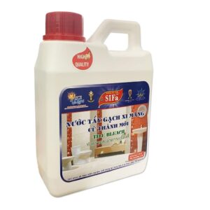 Nước Tẩy Gạch Xi Măng Sifa Cũ Thành Mới 1200g Và Keo Vá Tường Chống Nứt 250g (Xanh/ Hồng) - Nước Tẩy Gạch Sifa 1200g