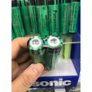 1 Viên Pin 3v7, 4v2 Panasonic 4200mah Đầu Bằng/ Đầu Nhọn Và Pin Xanh Lá - Panasonic Đầu Nhọn