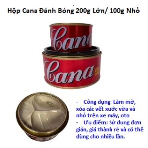 Hộp Cana Đánh Bóng 200g Lớn/ 100g Nhỏ