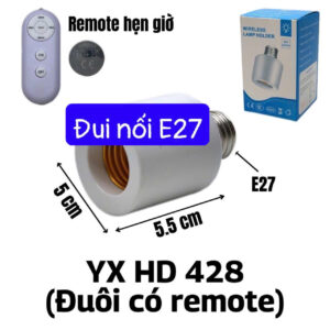 Đui Đèn Điều Khiển Từ Xa YX HD 428