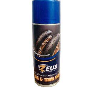 Phủ Nhám Tạo Sáng Bóng Xe Máy ZEUS T24 400ml và Khăn Lau Xe 2 Lớp 60 X 30cm Chữ Nhật/ 30x70cm (màu Xanh) - Chai Phủ Nhám ZEUS T24 400ml