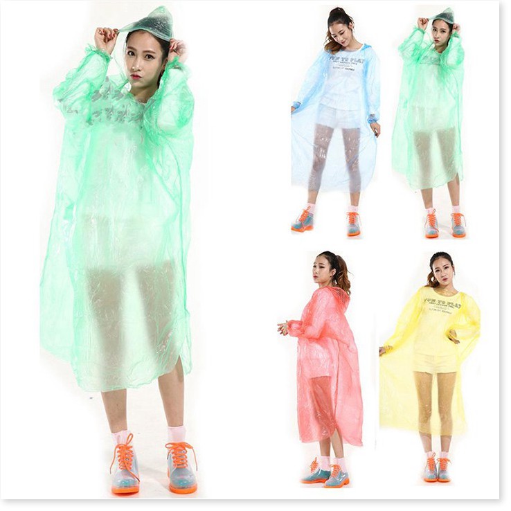 Áo Mưa Nilon Mặc 1 Lần Nhiều Màu | Xe Máy giá rẻ Tp HCM, Biên hoà | MuaMuaOnline.com