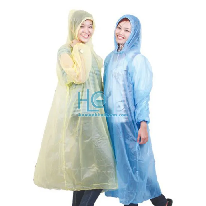 BỘ 3 Áo mưa 125x80cm 8801 nhiều màu | Lazada.vn