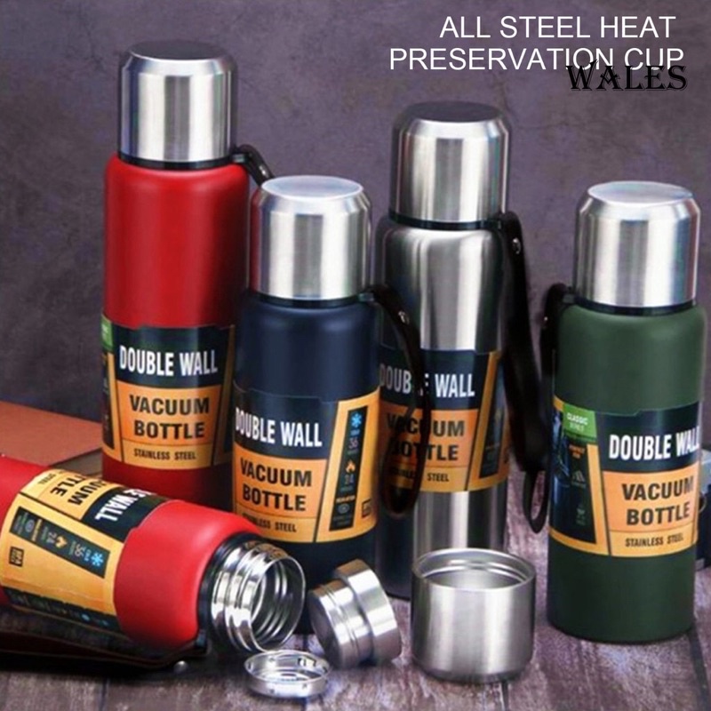 Bình giữ nhiệt double wall 1500ml chất lượng chất liệu Inox 304 bằng thép không gỉ cao cấp