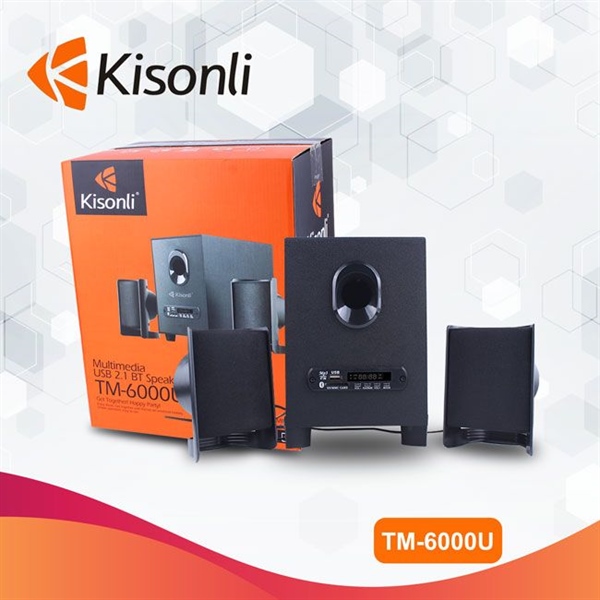Loa máy tính 2.1 KISONLI TM-6000U (Loa Bluetooth) - Bộ — HOÀNG VŨ COMPUTER - Laptop Quảng Ngãi - Thế Giới Laptop - Linh kiện laptop quảng ngãi