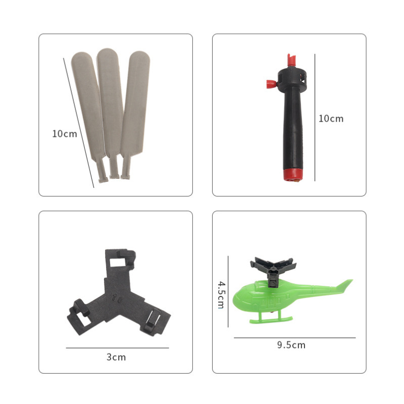 Máy Bay Đồ Chơi Kéo Dây Bay Lên Vui Nhộn Cho Bé