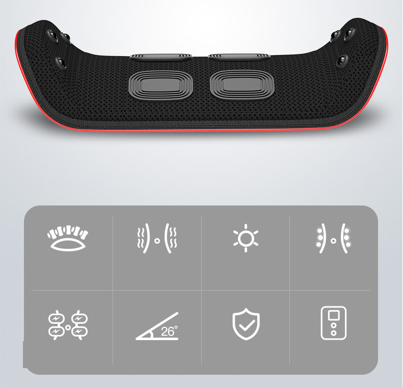 Máy Massage Lưng Cột Sống 3 Chế Độ Rung Sưởi Ấm